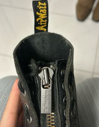 Botas Dr. Martens Negras Cremallera