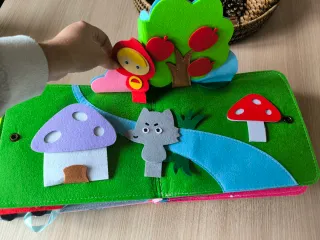 Libro sensorial fieltro