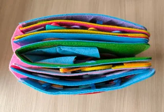 Libro sensorial fieltro