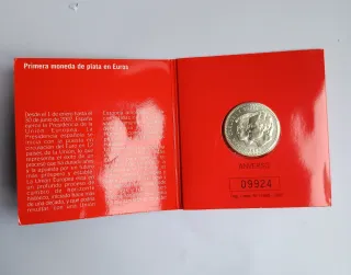 Cartera 12€ 2002 Presidencia plata