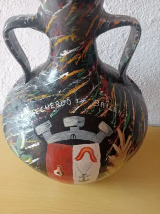 Cántaro de Bailén pintado
