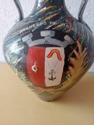 Cántaro de Bailén pintado