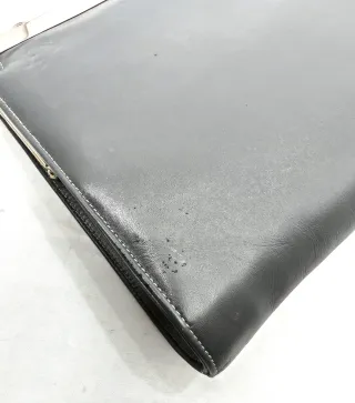 Pochette vintage anni '80 grigia