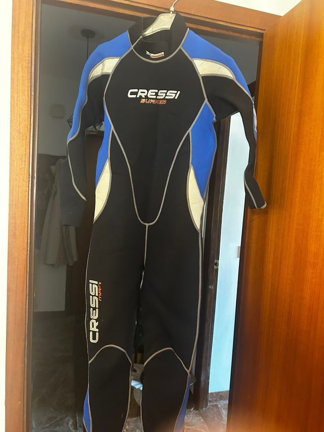 Traje de neopreno body buceo talla l4