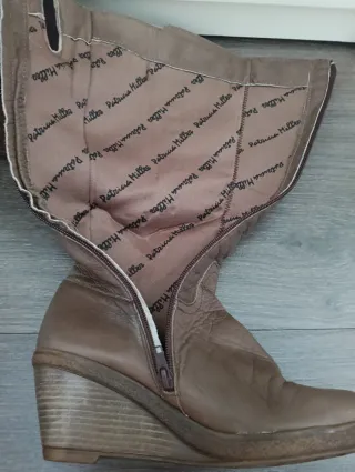 Botas altas marrones