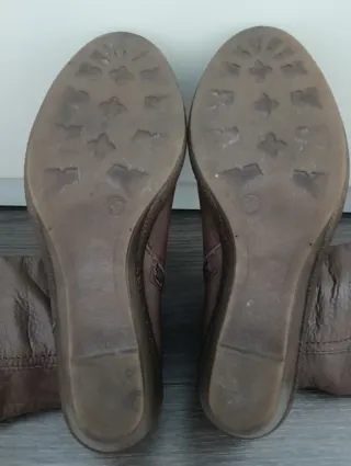 Botas altas marrones