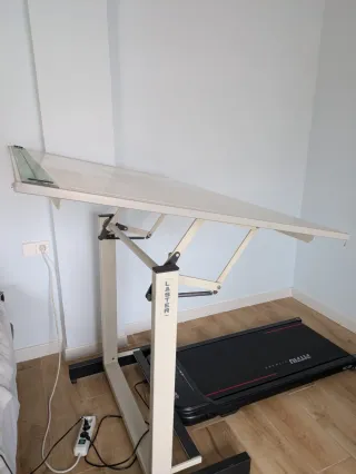 Mesa de Dibujo Técnico Blanco y Verde