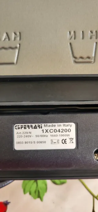 Griglia elettrica G3 Ferrari Speedy Grill