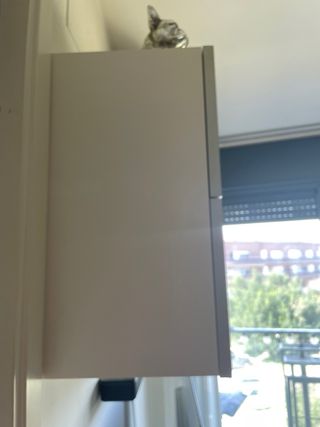 Vitrina Comedor Negra y Blanca