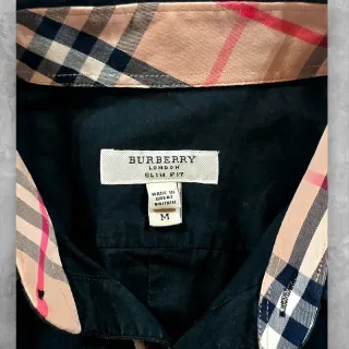 Camicia Burberry Uomo Logo Slim Fit M