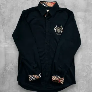 Camicia Burberry Uomo Logo Slim Fit M