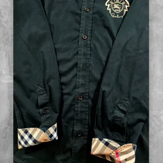 Camicia Burberry Uomo Logo Slim Fit M