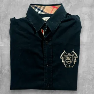 Camicia Burberry Uomo Logo Slim Fit M