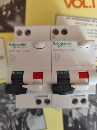 2x DPN Vigi 20A Interruptor Diferencial