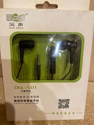 Auriculares Feng Sheng DGL-501 Negros