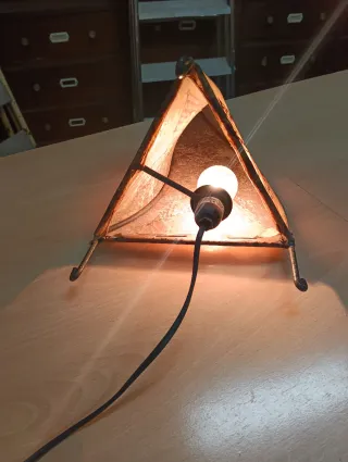 Lámpara Étnica Moruna de Piel