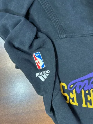 Felpa Adidas Los Angeles Lakers NBA Nera