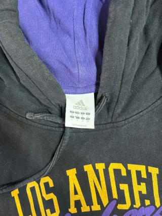 Felpa Adidas Los Angeles Lakers NBA Nera