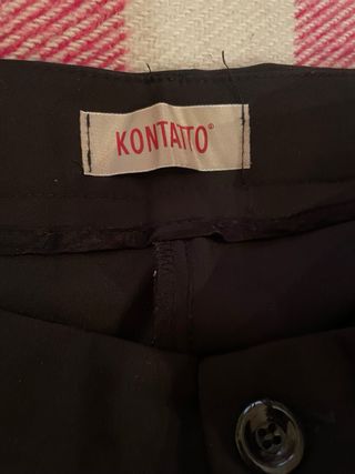 Pantalone nero donna tg.L Kontatto