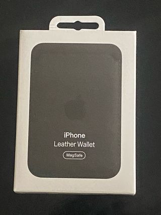 Cartera iPhone Cuero MagSafe Negra