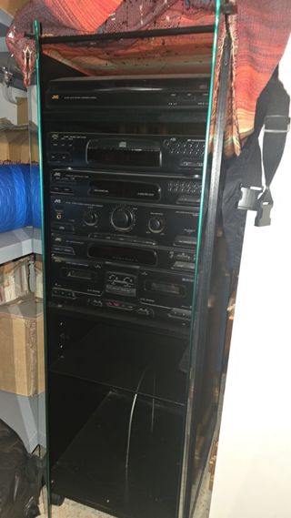 Equipo de música JVC negro