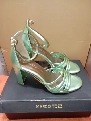 Sandalias Marco Tozzi Talla 40 Verde