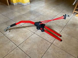 Barra remolque bici niños