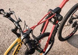 Barra remolque bici niños