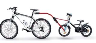 Barra remolque bici niños