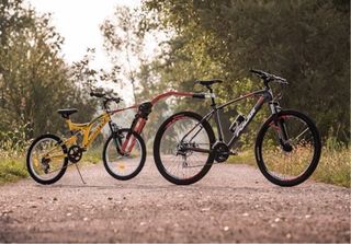 Barra remolque bici niños