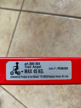 Barra remolque bici niños