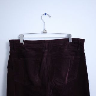 Pantalones de pana morados