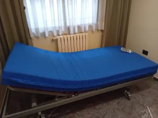 Cama articulada eléctrica con colchón