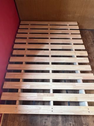 Somier de madera de pino. Calidad superior.