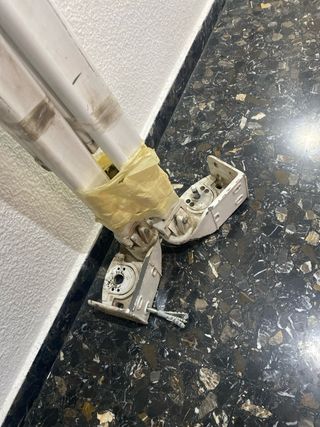 Toldo usado sin lona