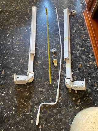 Toldo usado sin lona