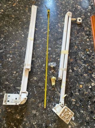 Toldo usado sin lona