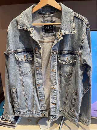 Chaqueta Vaquera Zara Azul