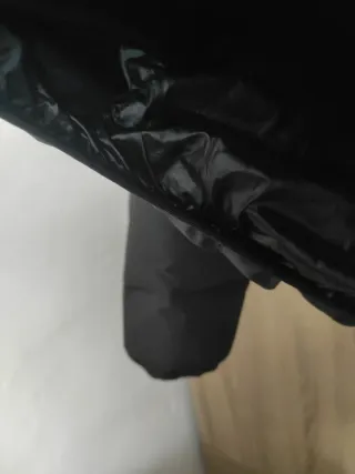 Chaquetón acolchado negro