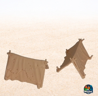 Set Campeggio 10 Pezzi PLA Fantasy RPG Tabletop