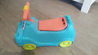 Correpasillos infantil hipopótamo azul