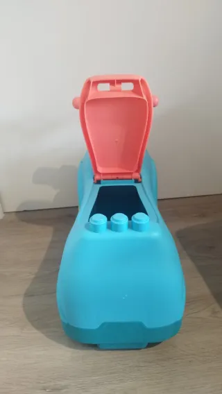 Correpasillos infantil hipopótamo azul