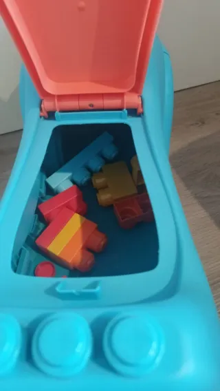 Correpasillos infantil hipopótamo azul