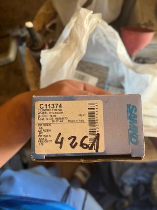 cilindro de rueda de freno,