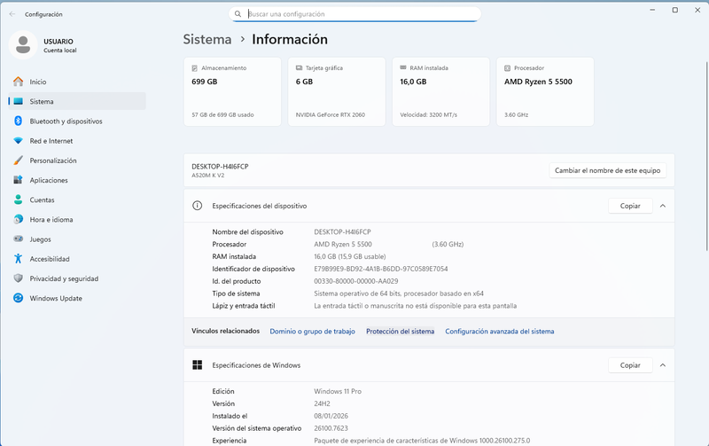 PC Gaming: Ryzen 5 5500, RTX 2060, 16GB RAM afbeelding 7