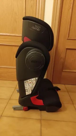 Silla coche Britax Römer negra