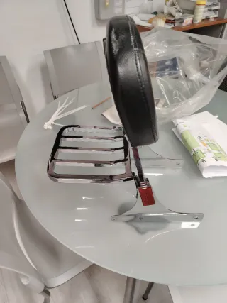 Respaldo Harley-Davidson con Parrilla