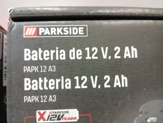 Lote 2 Baterías 12V 2Ah PARKSIDE X12VTEAM