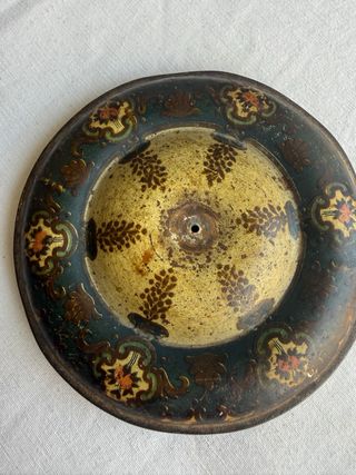 Antigua Lechera Hojalata Litografiada 1920