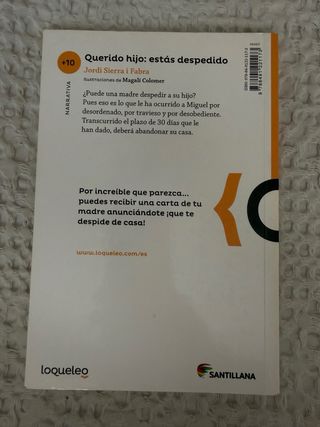 Libro Querido hijo: estás despedido